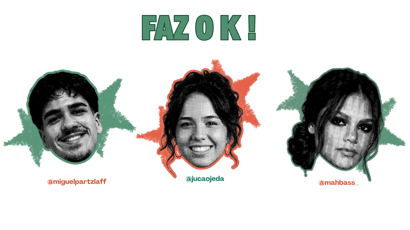 Arte com Jucá, Madu e Miguel, fundadores do Kaitrus.